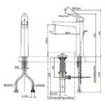 Vòi lavabo TOTO TLG03305V nóng lạnh dòng GS - Ảnh 9