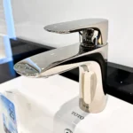Vòi Lavabo TOTO TLG04301B#MBL nóng lạnh dòng GA đen mờ ,cao 15cm - Ảnh 9