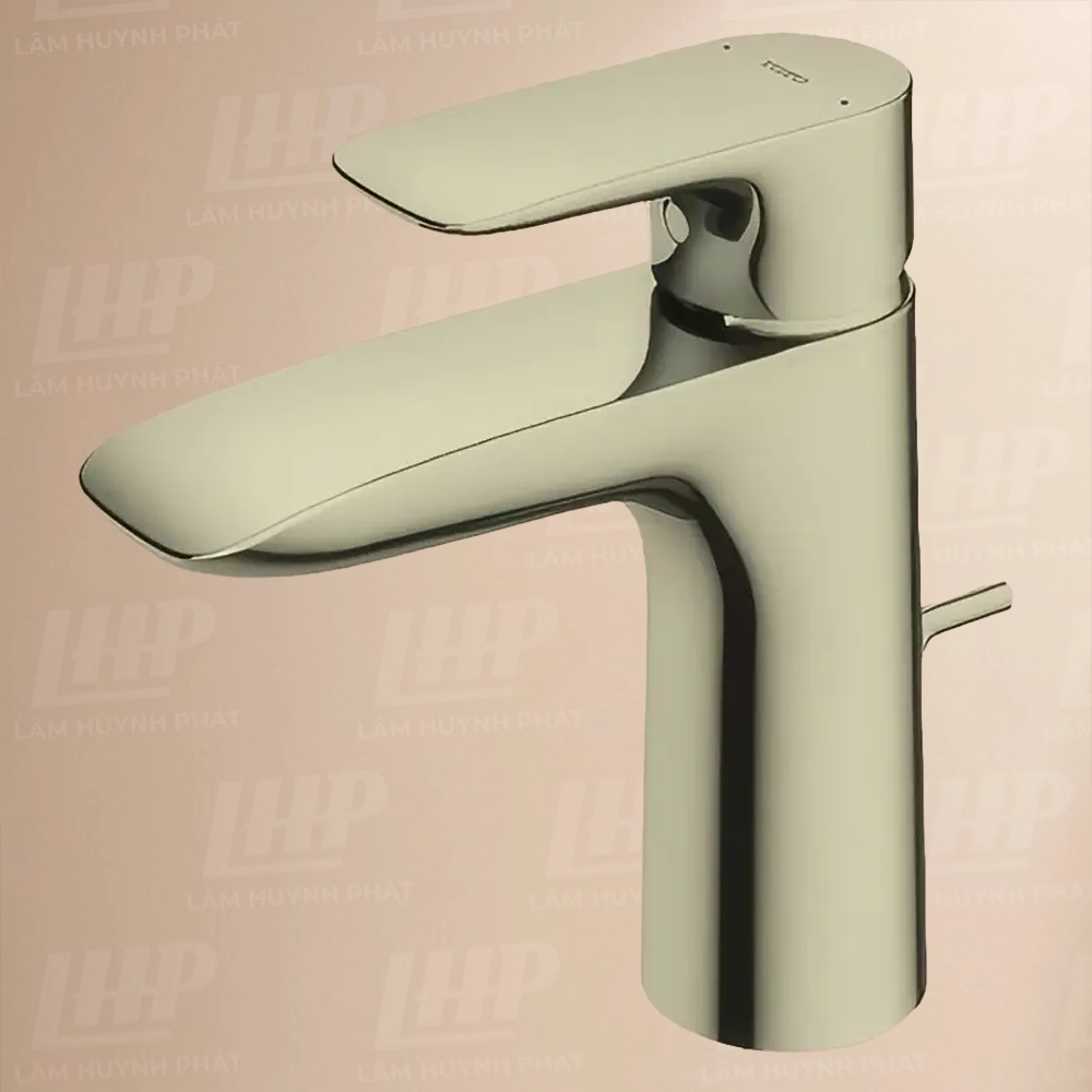 Vòi Lavabo TOTO TLG04301B#BFG Vòi Lavabo TOTO TLG04301B#BFG nóng lạnh dòng GA mạ vàng Pháp mờ ,cao 15cm - Ảnh 1