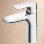 Vòi Lavabo TOTO TLG04301B#PN nóng lạnh dòng GA mạ Nikel bóng ,cao 15cm