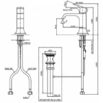 Vòi lavabo TOTO TLG08301V nóng lạnh dòng GC - Ảnh 12