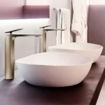 Vòi Lavabo TOTO TLP03301A1#BFG nóng lạnh dòng ZA mạ vàng Pháp mờ 29cm - Ảnh 9