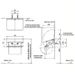 Hộp giấy TOTO YH902V dòng G vuông - Ảnh 13