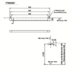 Giá treo khăn TOTO YT902S6V dòng G - Ảnh 12