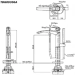 Vòi xả TOTO TBG09306AA#MBL màu đen mờ - Ảnh 7