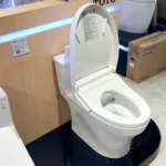 Bồn cầu TOTO MS885CDW25#XW 1 khối (Giấu dây), nắp điện tử Washlet TCF34461GAA S5 - Ảnh 6