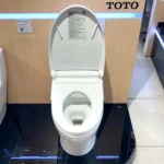 Bồn cầu TOTO MS885CDW25#XW 1 khối (Giấu dây), nắp điện tử Washlet TCF34461GAA S5 - Ảnh 5