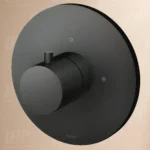 Van dừng TOTO TBV01101BA#MBL (không kèm phụ kiện âm tường) đen mờ