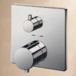 Van điều chỉnh nhiệt độ TOTO TBV02404B#PBR 2 đường nước ra (không kèm phụ kiện âm tường) mạ đồng bóng - Ảnh 10