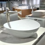 Vòi Lavabo TOTO TLP03301A1#BFG nóng lạnh dòng ZA mạ vàng Pháp mờ 29cm - Ảnh 4