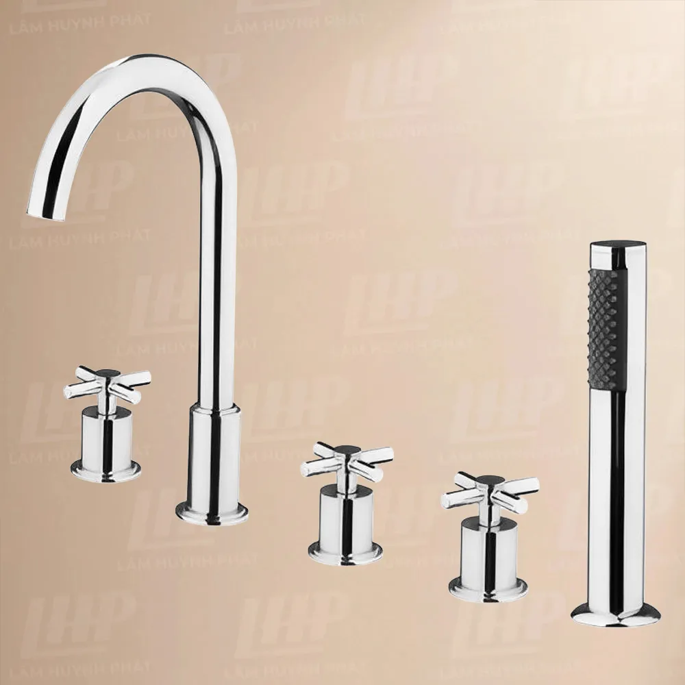 Bộ sen bồn tắm Caesar AS143C Bộ sen bồn tắm Caesar AS143C