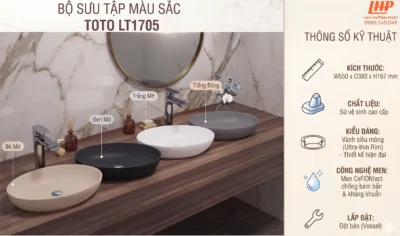 Lavabo TOTO LT1705 banner